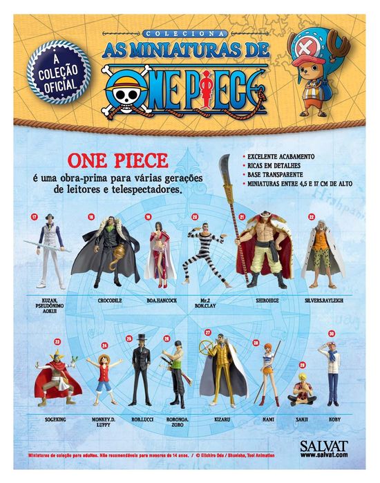 Coleção One Piece Salvat ( 8€ cada )