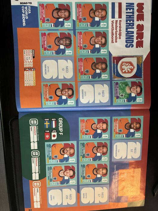 Coleção cromos Panini World Cup 2026