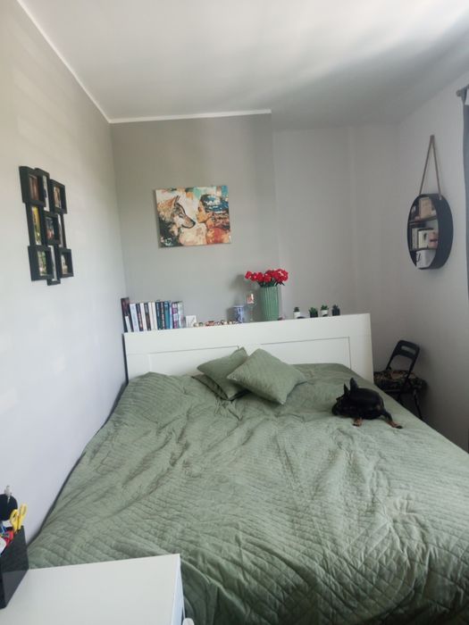 Łóżko sypialniane białe Ikea 160x200