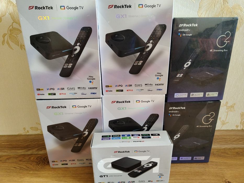 Смарт Приставки  RockTek GX1 4/32GB є другі
