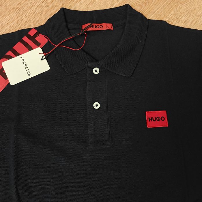 Koszulka polo Hugo Boss granatowa