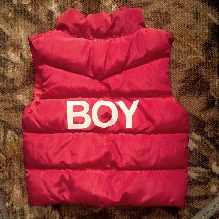 Новий тепленький жилет хлопчику, жилетка-куртка, на 2-3 роки, 92-98 см