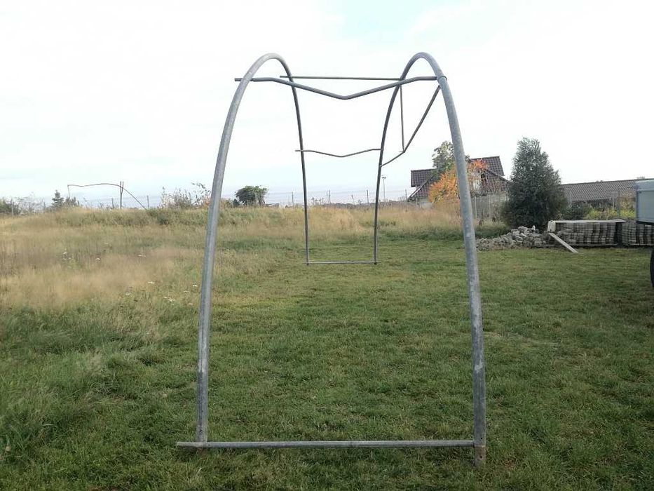 Konstrukcja Hali Łukowej Namiotowej 9x12 Wiata Tunel Stelaż Ocynk