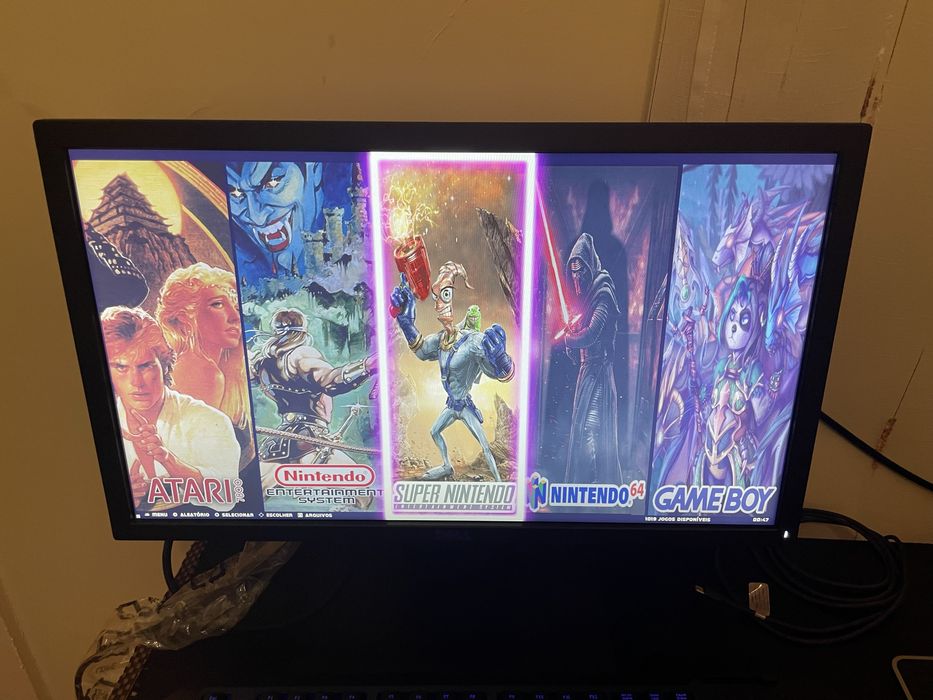 PC Desktop com Batocera mais centenas de jogos
