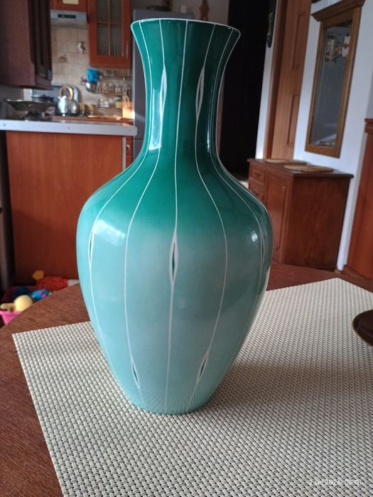 Duży porcelanowy wazon - lata 60