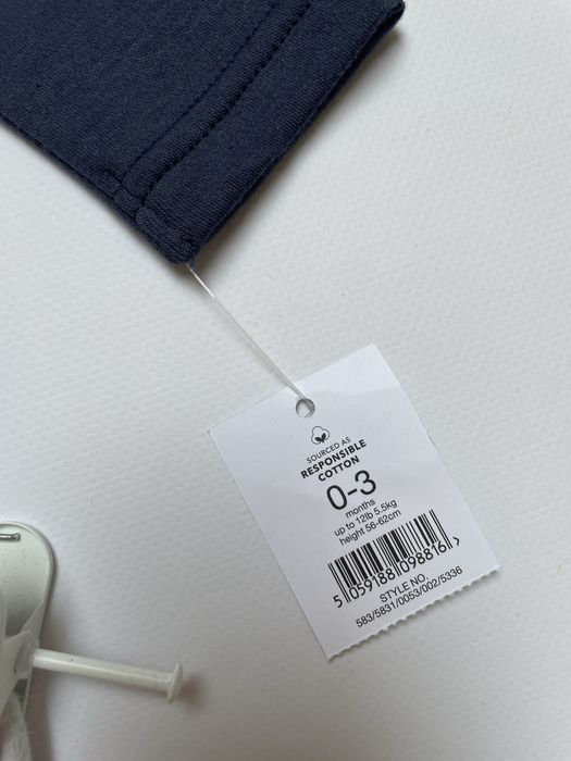 56 62 George miś bawełniana piżama z długim rękawem ciepła w misie UK