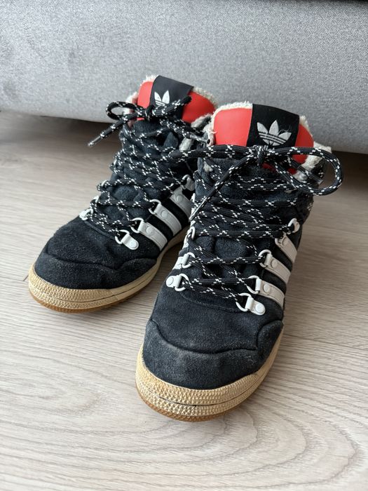Zimowe buty adidas trapery śniegowce 39 kozaki adidasy