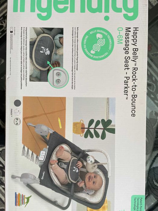 Espreguiçadeira para bebé 0-6 meses com vibração