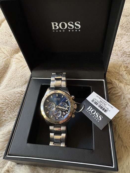 Zegarek BOSS srebrny