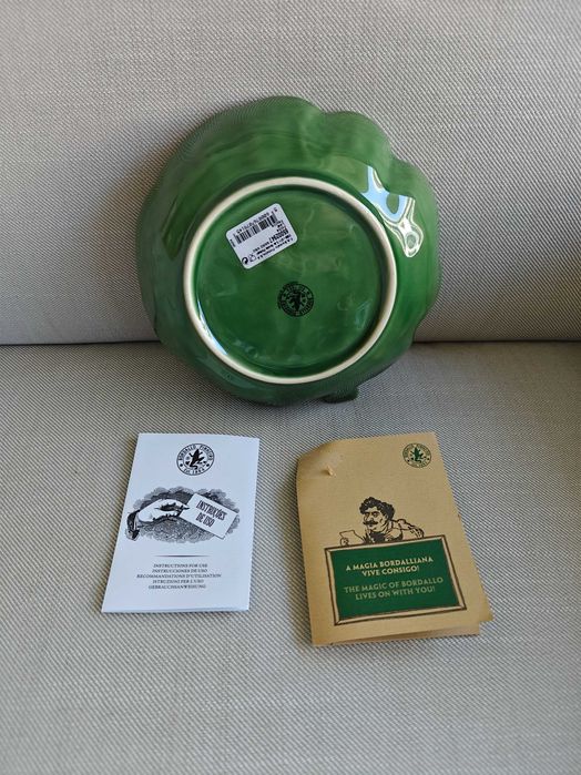 Peça Original Bordalo Pinheiro couve saladeira