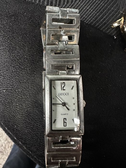 Вінтажний жіночий годинник із нержавіючоі сталі  Gucci,