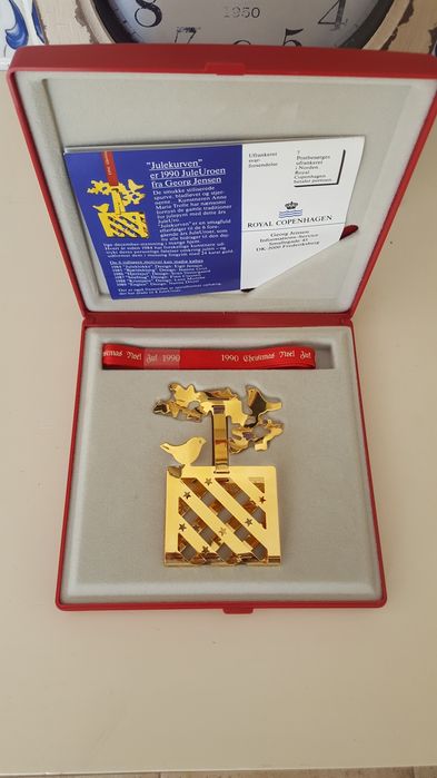 Georg Jensen 24 quilates