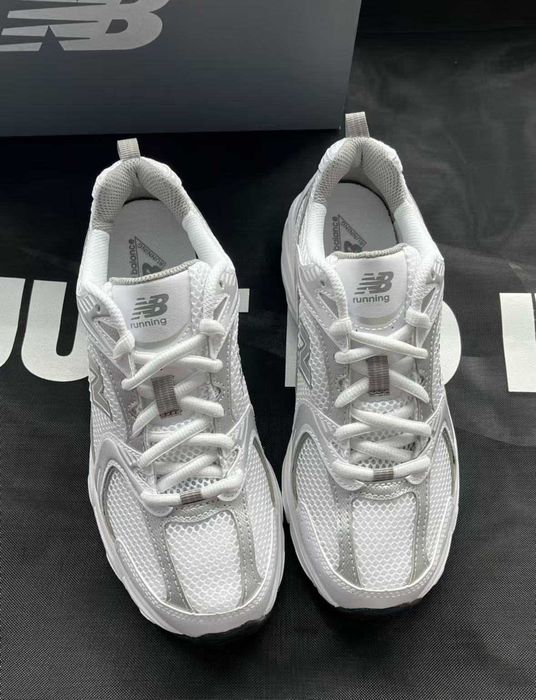 New Balance 530 White Silver Metallic R.38.5