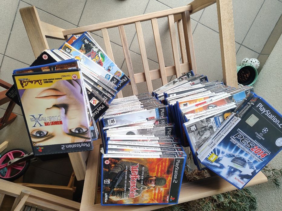Kolekcja gier na konsolę PlayStation 2 PS2 Gra
