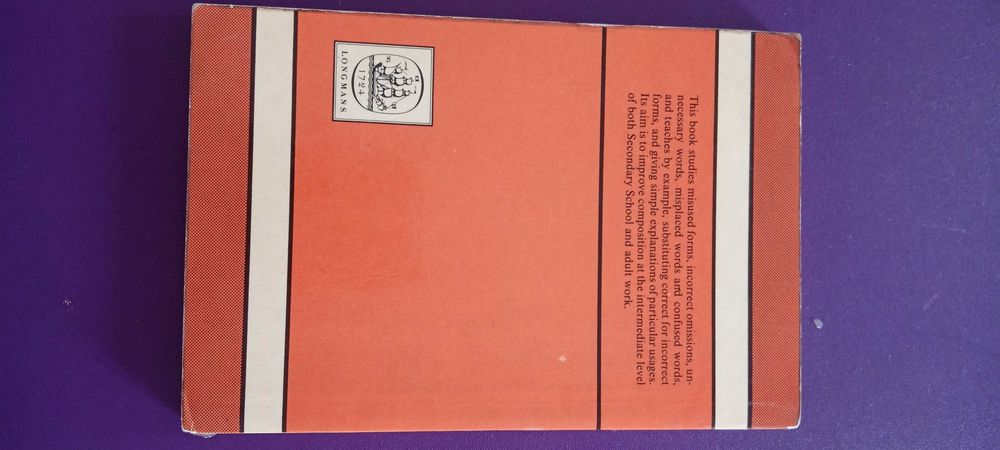 Common Mistakes in English, T.J. Fitikides, 1967