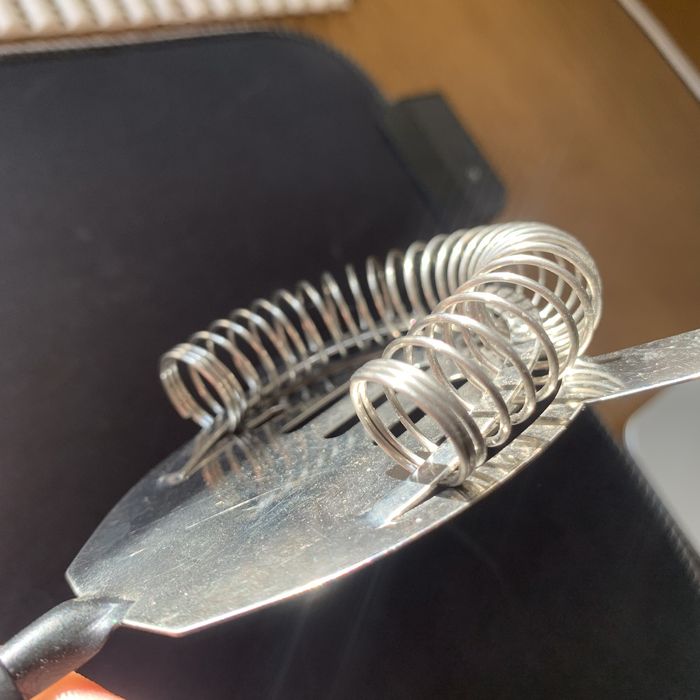 Стрейнер з металевою ручкою для коктейлів бару