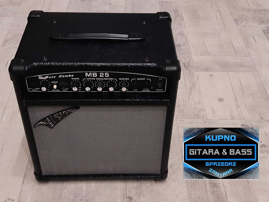 Wzmacniacz Basowy Vision MB25- combo Bass 8" - wysyłka Gratis -zamiana