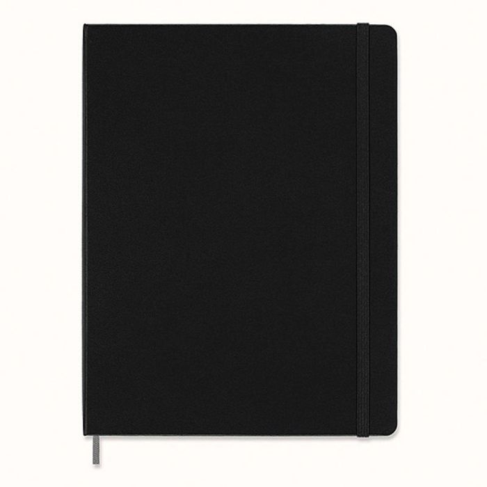 Notes Classic XL 19x25cm linia czarny Moleskine twarda,194x257 mm