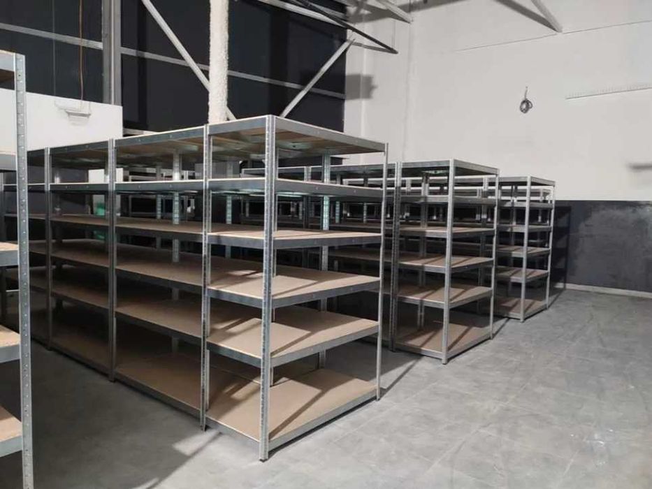 Стелаж металевий у підвал торгові стелажі для магазину стеллажи паллетные на склад Різні моделі