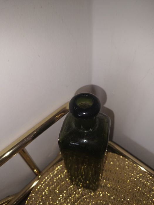 Bardzo stara butelka szklana unikatowa Ferromanganin