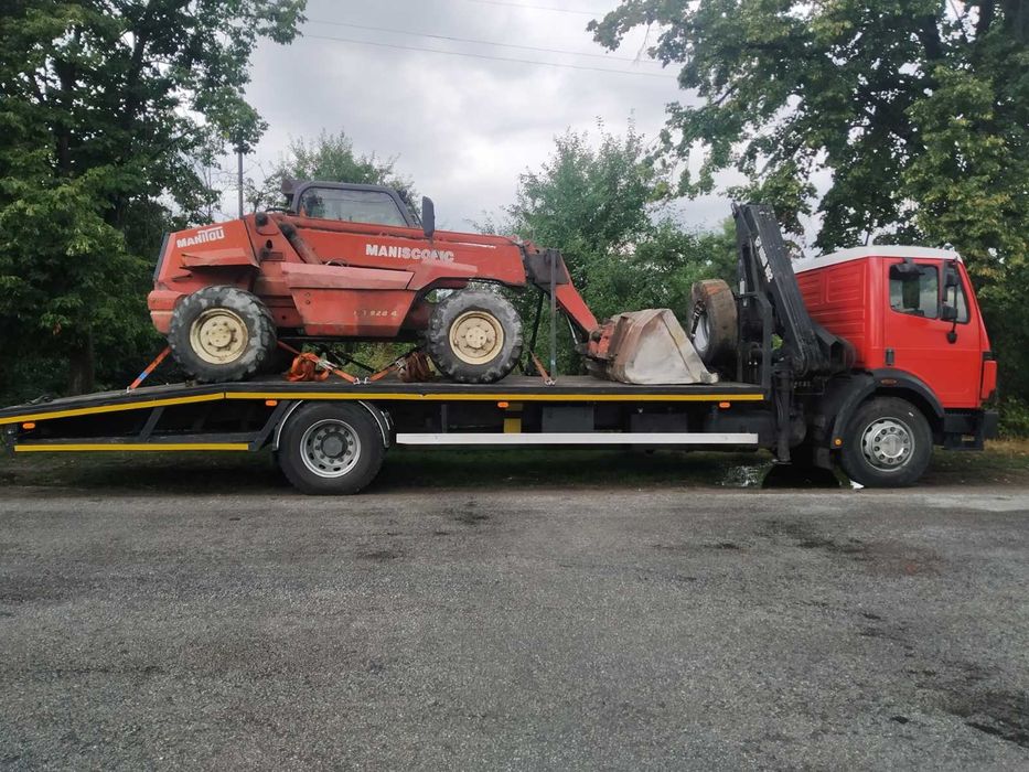 Вантажний евакуатор рівне 10 тон трал лафета грузова перевезти трактор