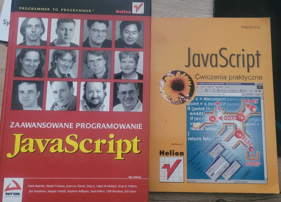 Programowanie JavaScript: JS, node, jQuery, Angular, Vue, AJAX(12szt.)