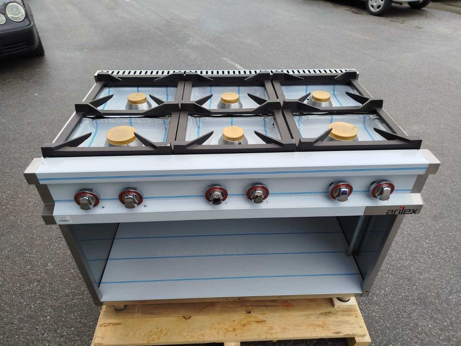 Fogão a Gás com 6 Queimadores sem Forno - NOVO