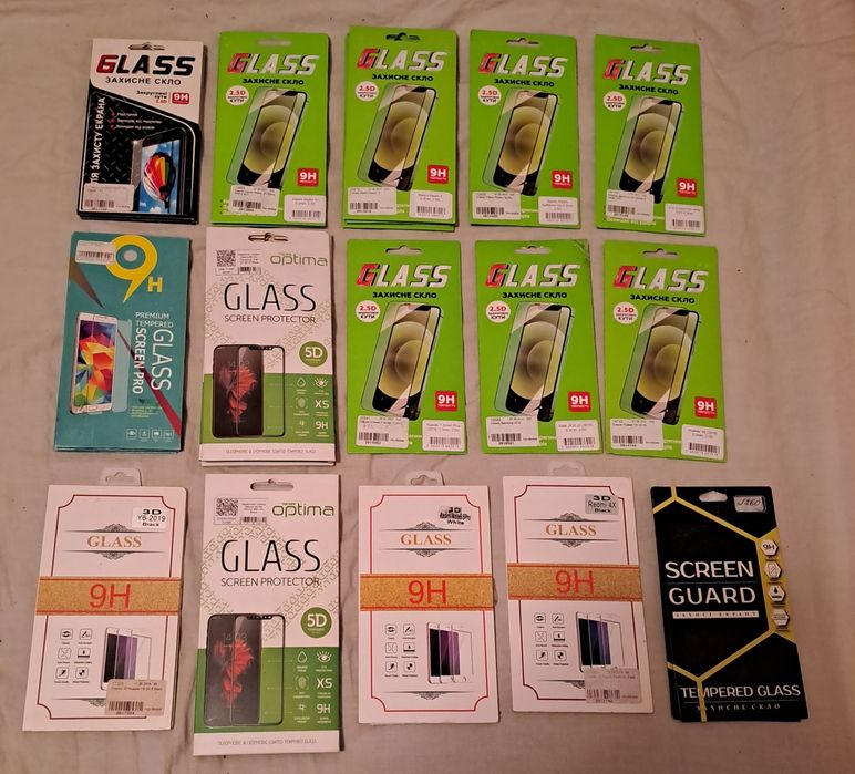 Защитные стекла для смартфонов
