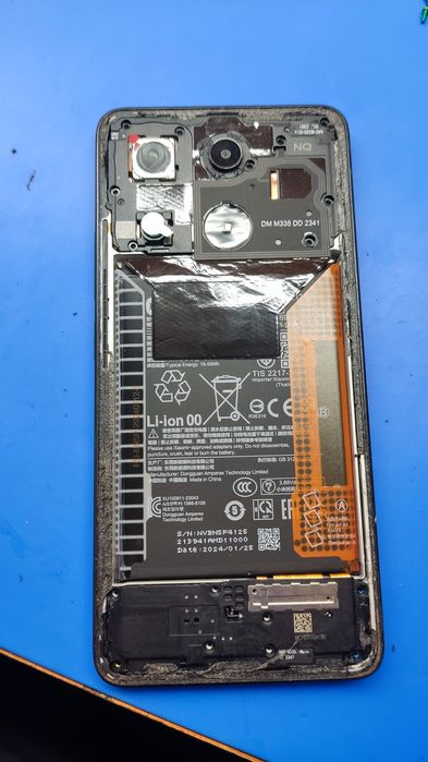 Материнска плата Xiaomi redmi note 13 4g  розборка запчастини плата ка