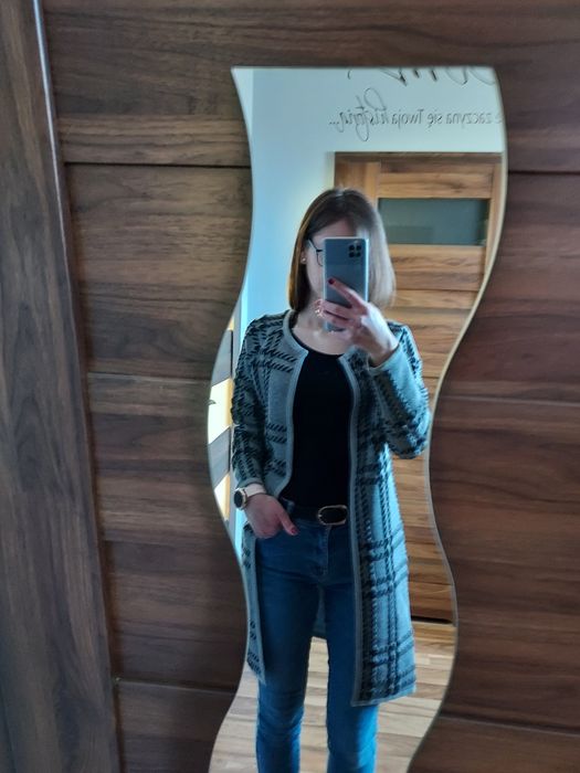 Kardigan narzutka sweterek płaszczyk