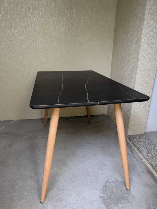 Mesa MDF revestimento mármore 120x70