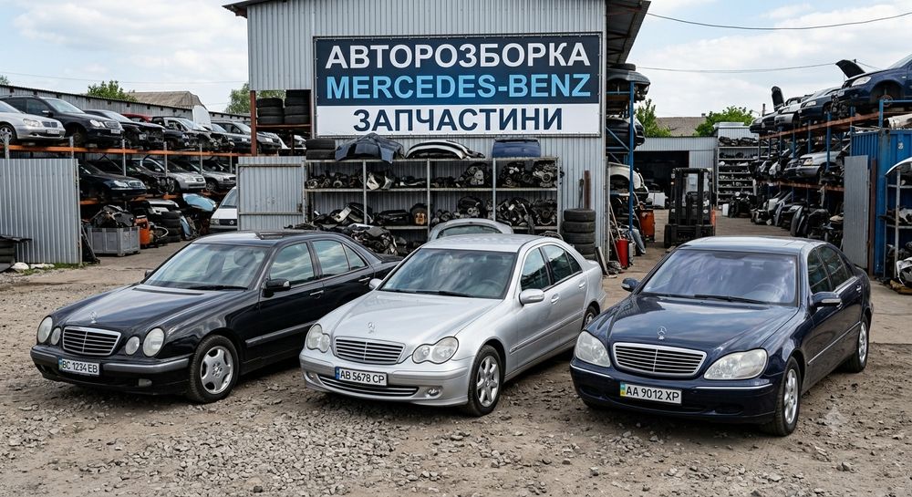 Запчастини Мерседес 210, 203, 220