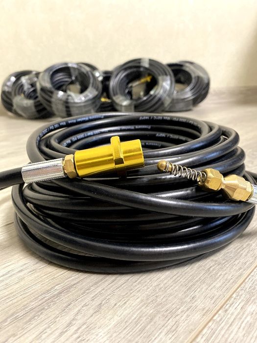 Шланг для прочистки труб та каналізації ,  для чищення труб для мийок
