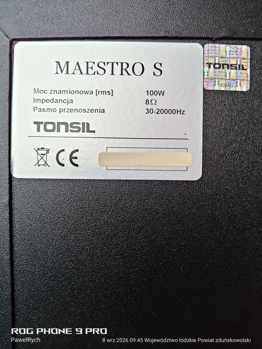 Tonsil maestro s