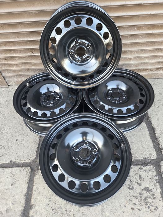 Стальні диски з датчиками тиску r17, 5×112, Volkswagen Tiguan, Skoda