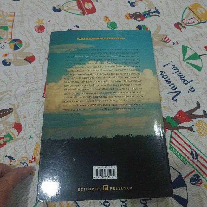 Três semanas com o meu irmão.  Portes incluídos
