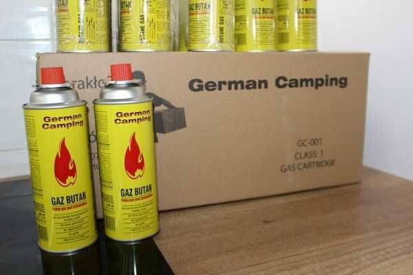 kuchek gazowa turystyczna mini i karton kartuszy