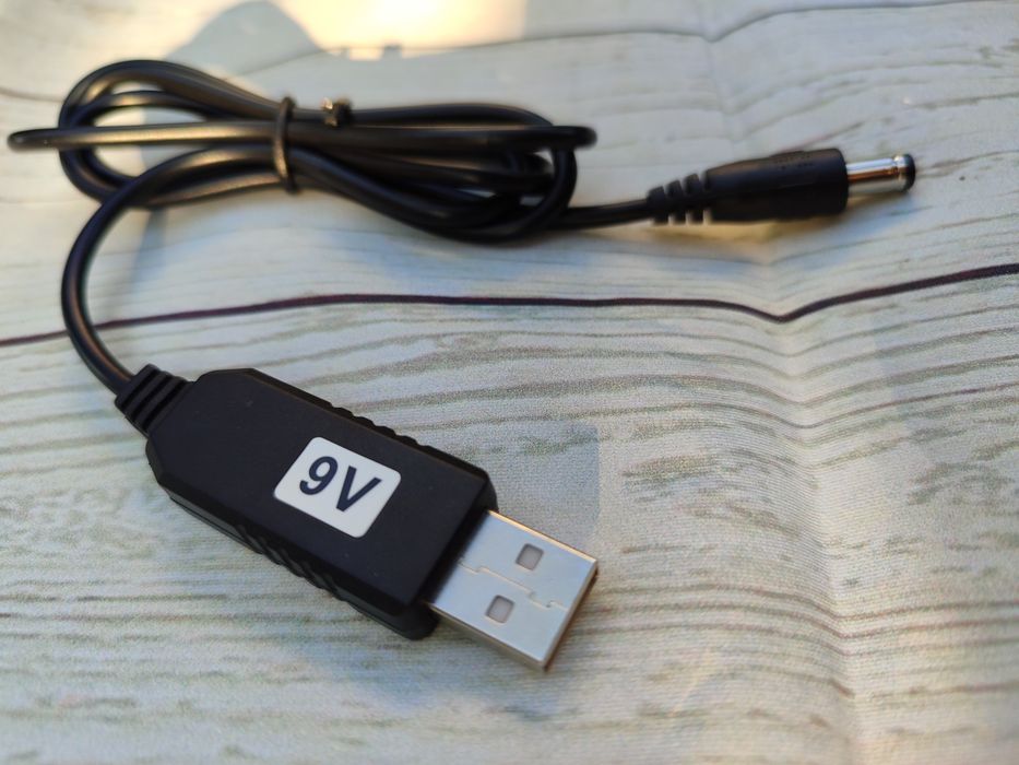 Роутер без світла, кабель для живлення DC 5,5/2,1 USB