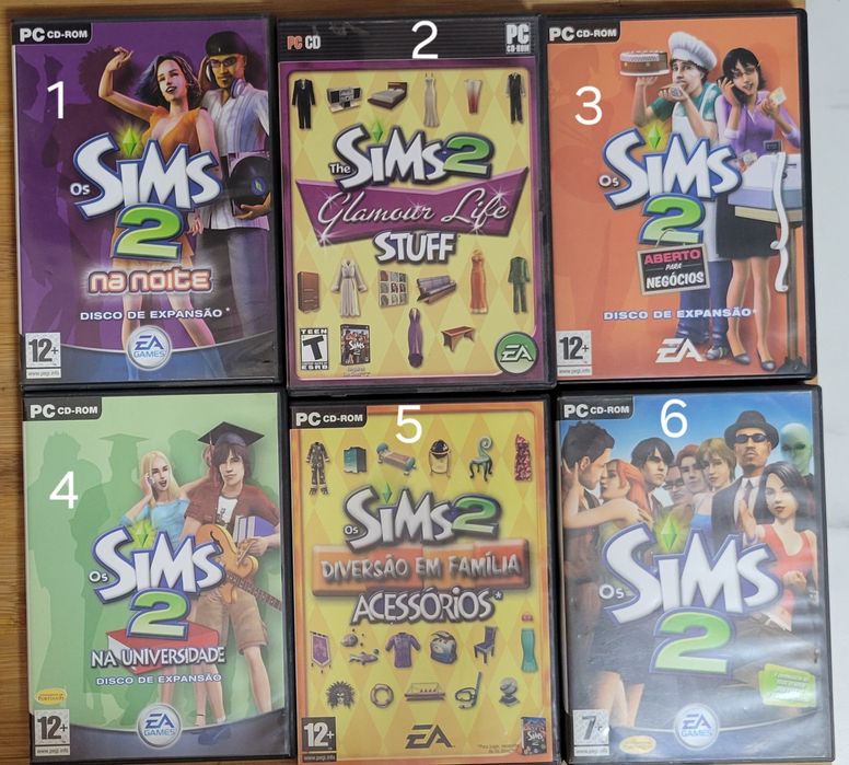Vendo Jogos Sims 2