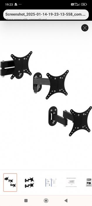 Wieszak na telewizor