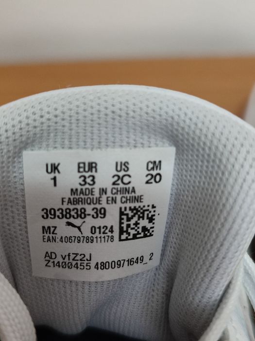 Sapatilhas Puma  criança n33