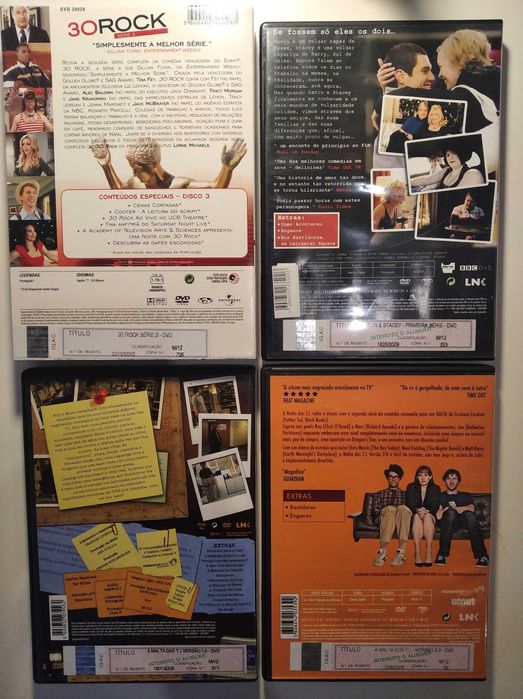 Séries DVD: 30 Rock, A Malta das T.I. e Gavin & Stacey
