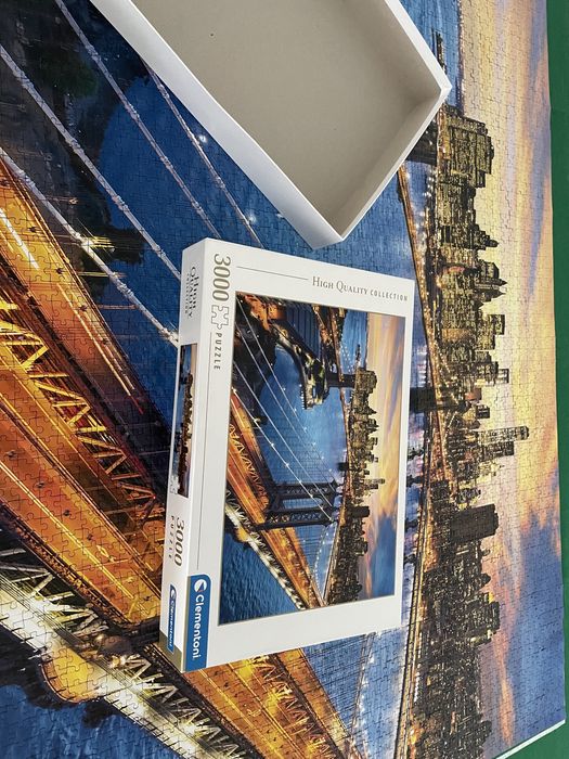 Puzzle 3000 peças Nova Iorque Clementoni