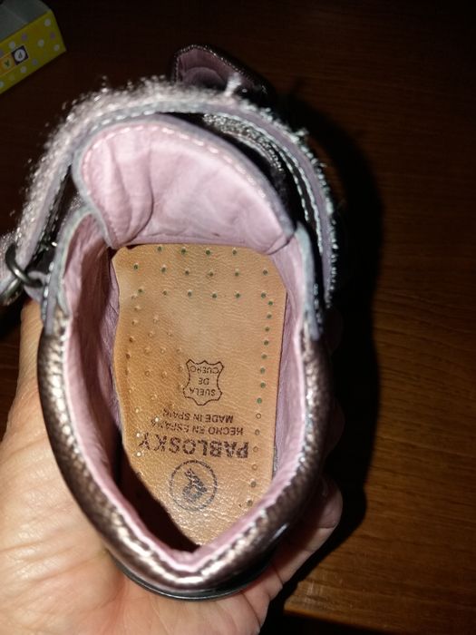 Bota em pele t 20