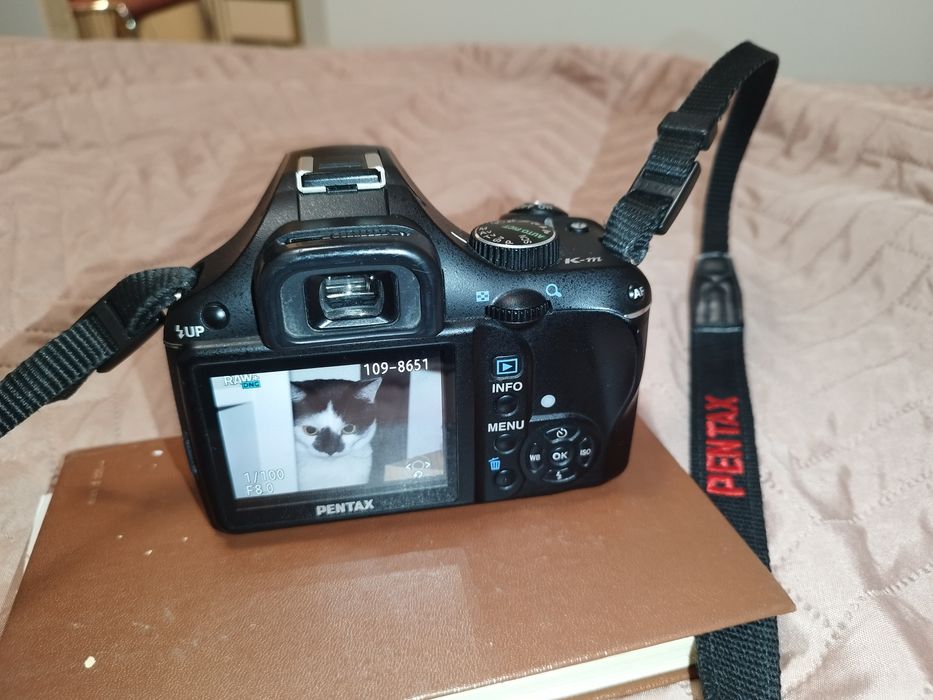 Aparat Pentax K-m lustrzanka