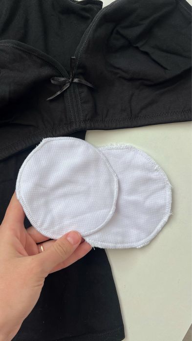 Набір в роддом, топ для годування, накладки для грудей