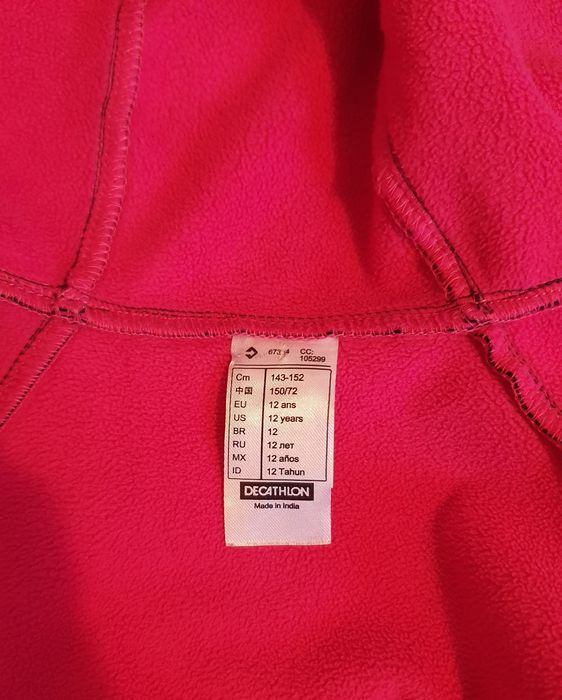 Softshell decathlon rozm. 12 lat, 143-152cm