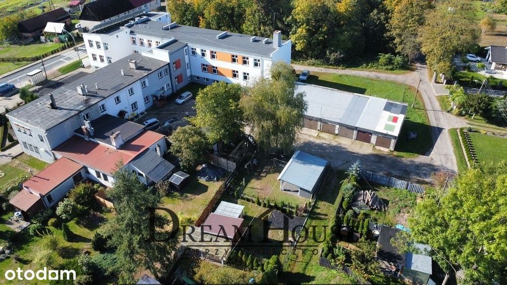 Niegosław 3 pokojowe mieszkanie + garaż + ogródek