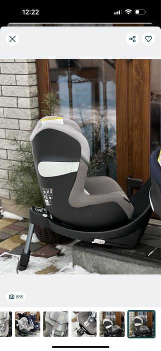 Автокрісло Cybex Sirona M2 i-Size з Базою M2