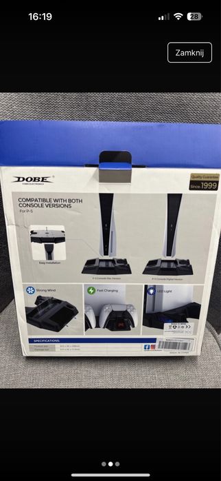Podkladka chlodzaca  dobe do ps5 nowa